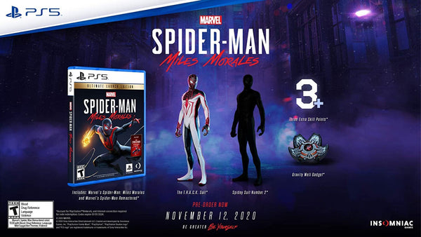 Marvel's Spider-Man: Miles Morales Ultimate Launch Edition with Pre-Order Bonus DLC