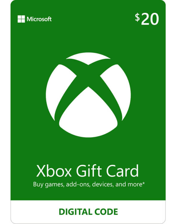 $20 Xbox Gift Card [Digital Code]